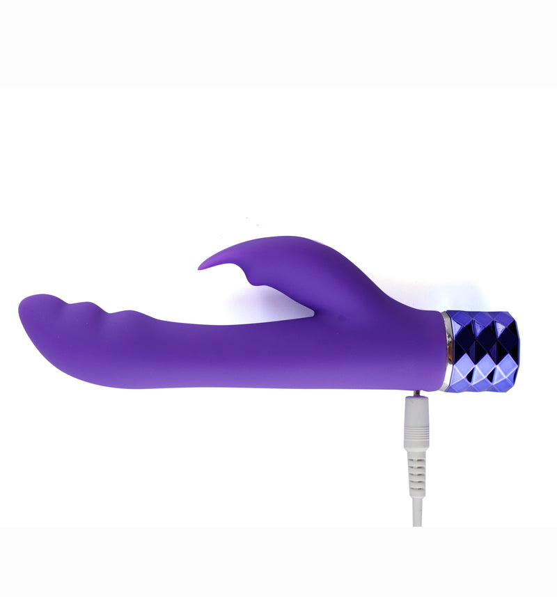 Maia Hailey - Purple 15.2 cm USB Rechargeable Rabbit Vibrator