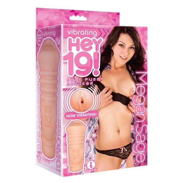 Hey 19! Megan Sage - Flesh Teen Vibrating Vagina Masturbator A$40.68 Fast