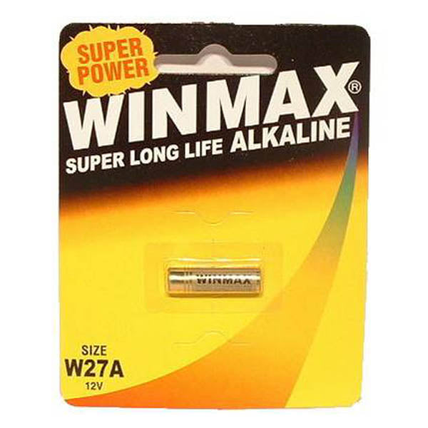 Winmax W27a Alkaline Battery - Alkaline Battery - W27A 1 Pack