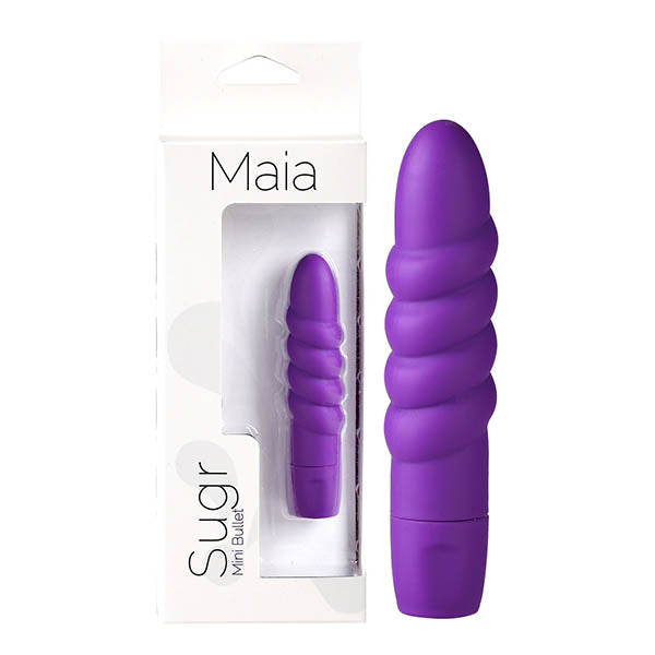 Maia Sugr - Purple 9 cm Silicone Bullet
