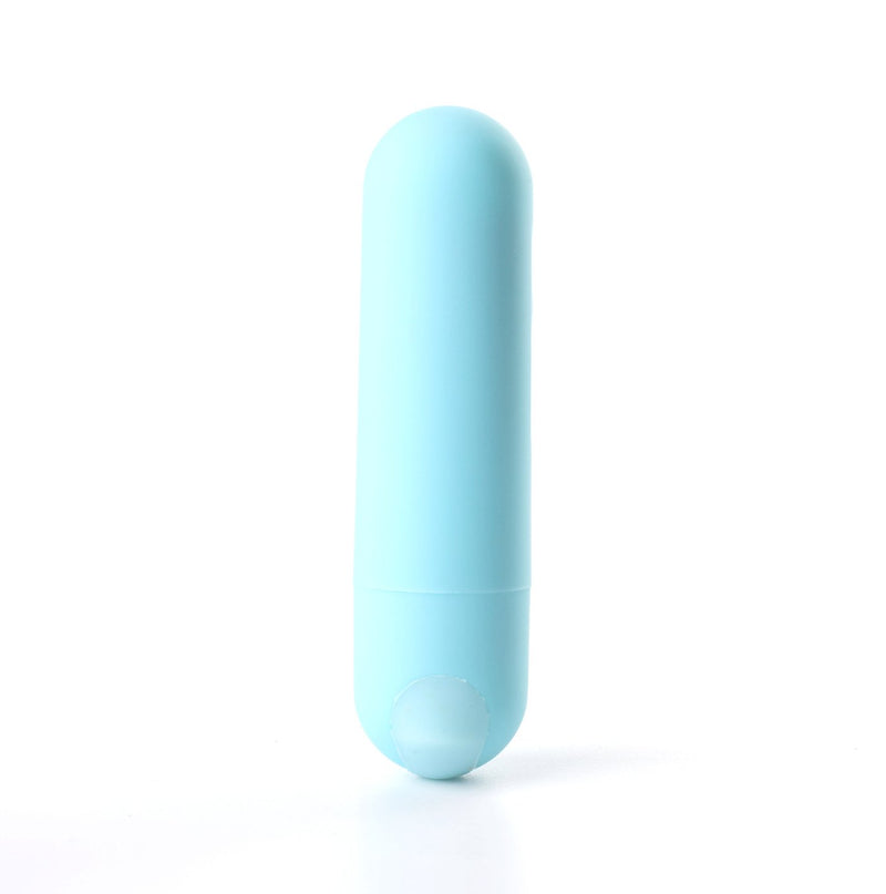 Maia Jessi - Teal Blue 7.6 cm USB Rechargeable Bullet