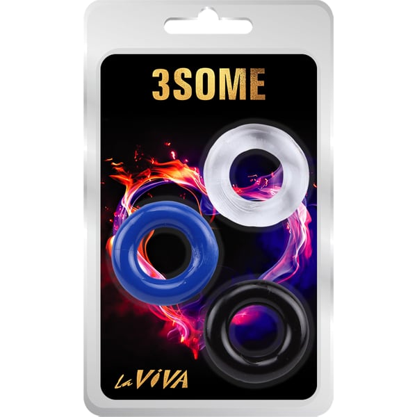 3Some Cockring Set A$11.95 Fast shipping