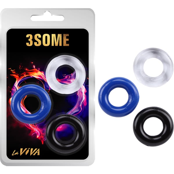 3Some Cockring Set A$11.95 Fast shipping