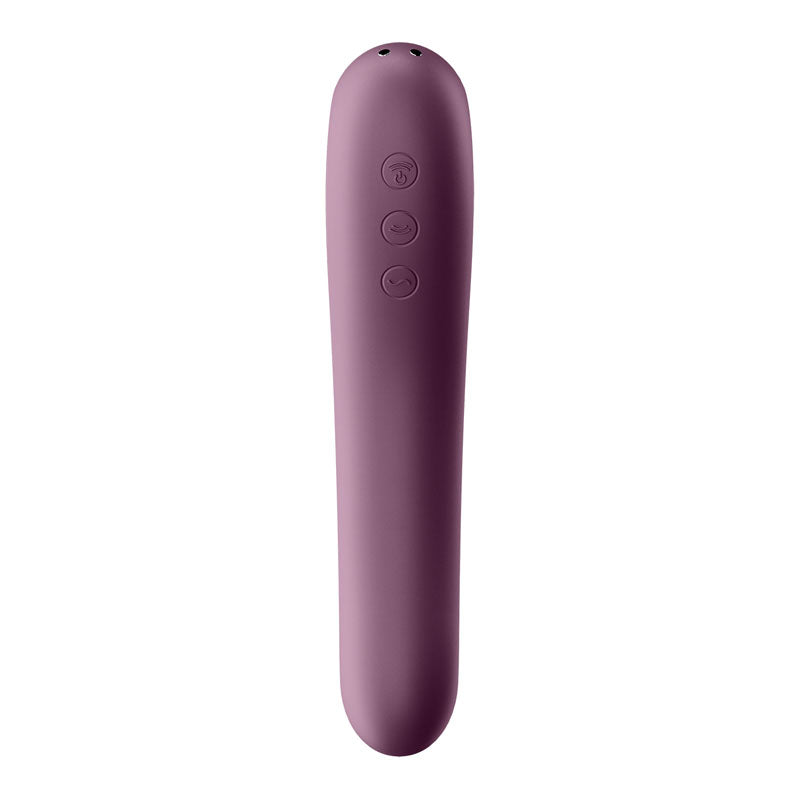 Satisfyer Dual Kiss - App Contolled Touch-Free USB-Rechargeable Clitoral Stimulator