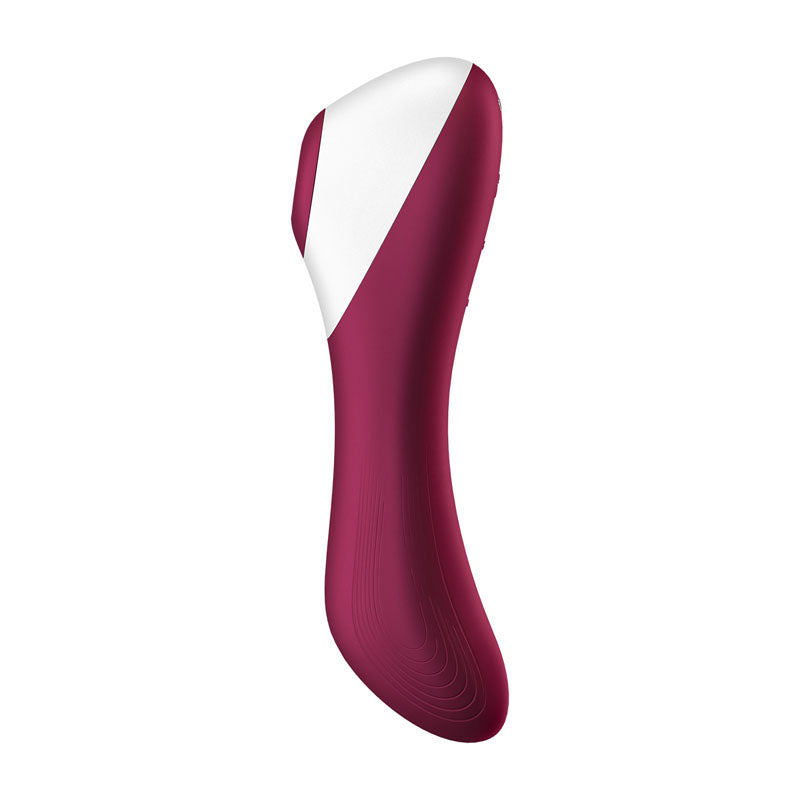 Satisfyer Dual Crush - Red Air Pulse Stimulator with Vibration