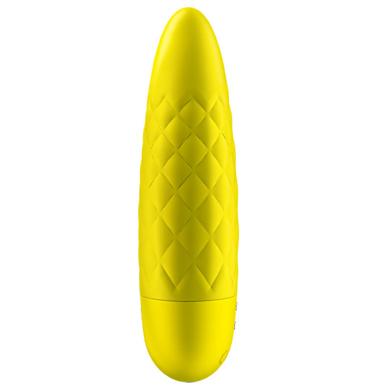 Satisfyer Ultra Power Bullet 5 - Yellow USB Rechargeable Bullet