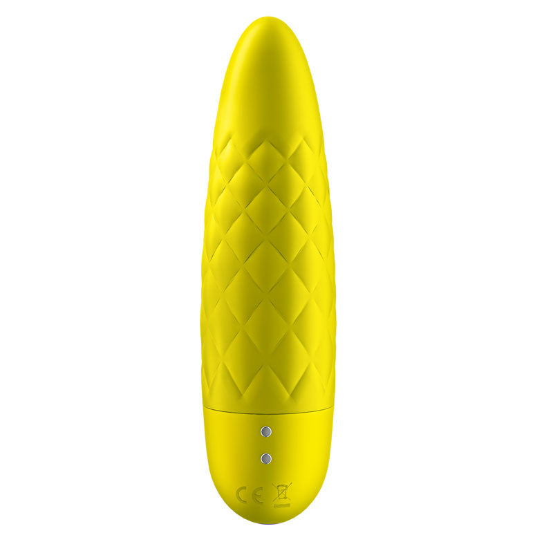 Satisfyer Ultra Power Bullet 5 - Yellow USB Rechargeable Bullet