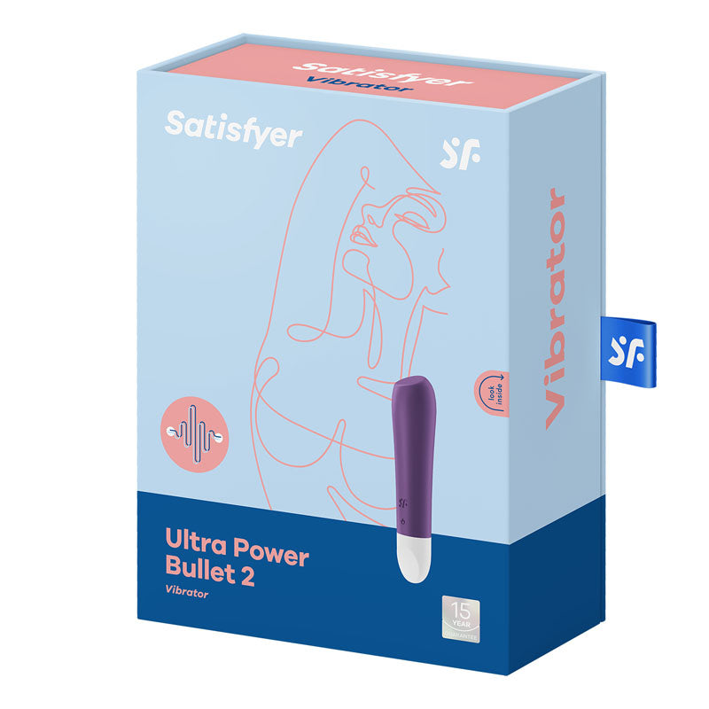 Satisfyer Ultra Power Bullet 2 - Purple USB Rechargeable Bullet