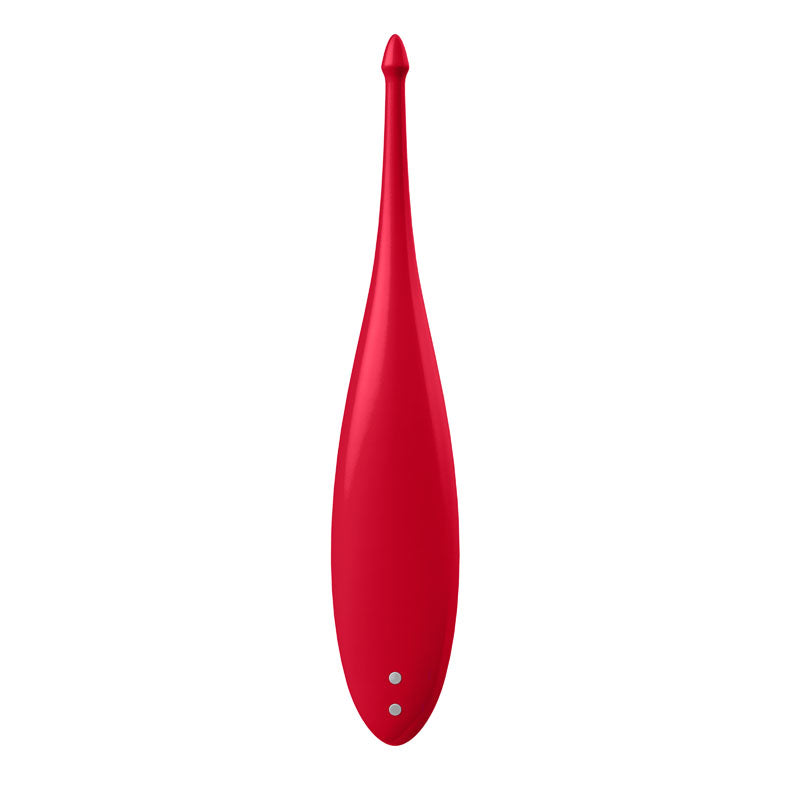 Satisfyer Twirling Fun - Red USB Rechargeable Point Clitoral Stimulator