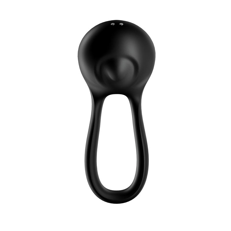 Satisfyer Majestic Duo - Black USB Rechargeable Cock Ring