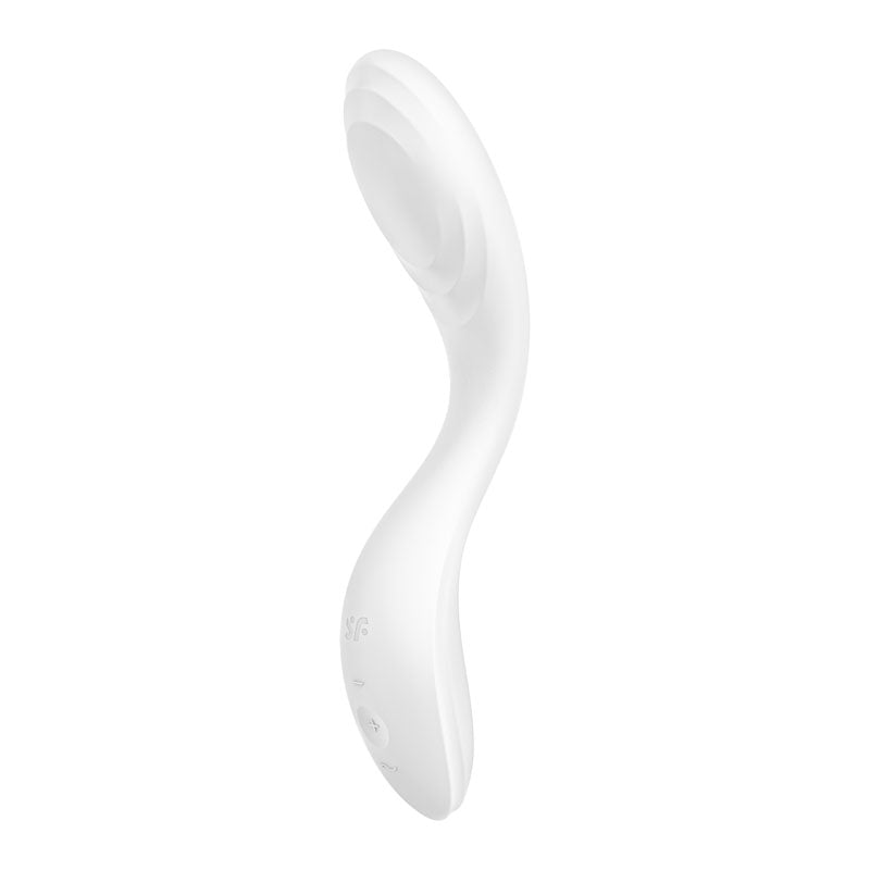 Satisfyer Rrrolling Pleasure - White USB Rechargeable Vibrator