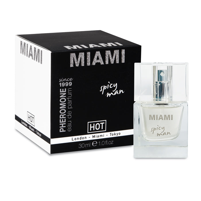 Hot Pheromone Miami - Spicy Man - Pheromone Cologne for Men - 30ml