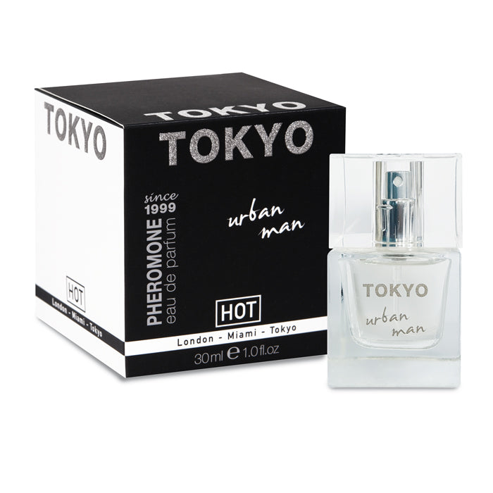 Hot Pheromone Tokyo - Urban Man - Pheromone Cologne for Men - 30ml