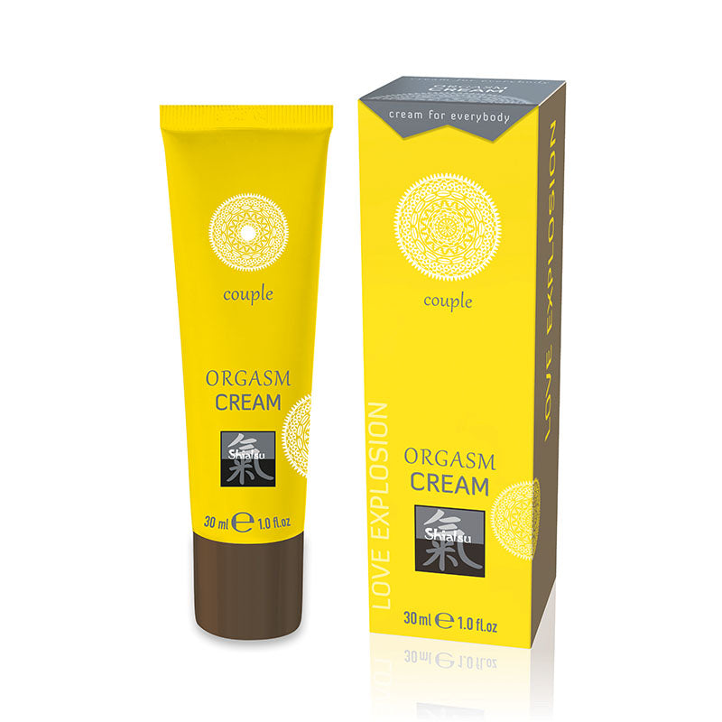 SHIATSU Orgasm Cream - Couples Enhancer Cream - 30 ml
