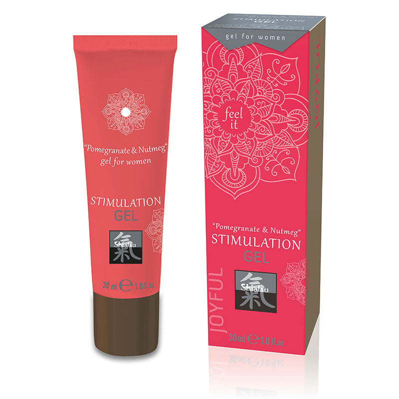 SHIATSU Stimulation Gel - Pomegranate & Nutmeg Gel for Women - 30 ml
