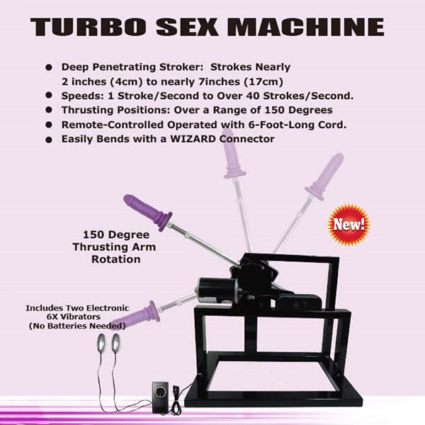 MyWorld Turbo Sex Machine - Mains Powered Love Machine