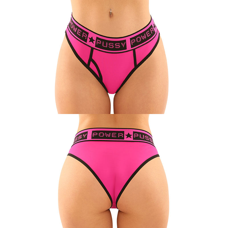 VIBES PUSSY POWER Brief & Thong - Underwear 2 Pack - S/M Size