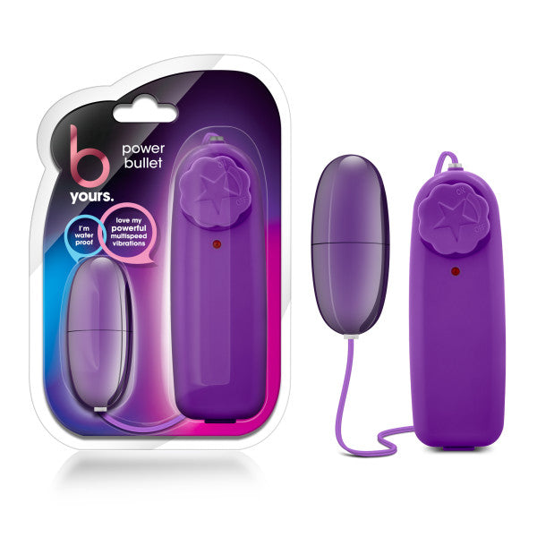 B Yours - Power Bullet - Purple 5.3 cm (2.1'') Bullet