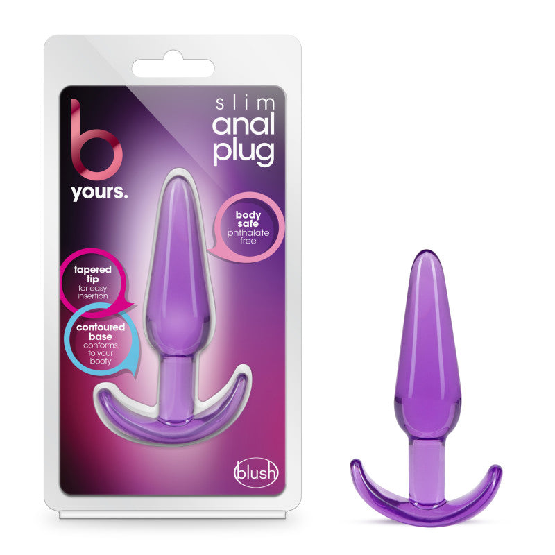 B Yours Slim Anal butt plug - Purple 10.8 cm Butt Plug