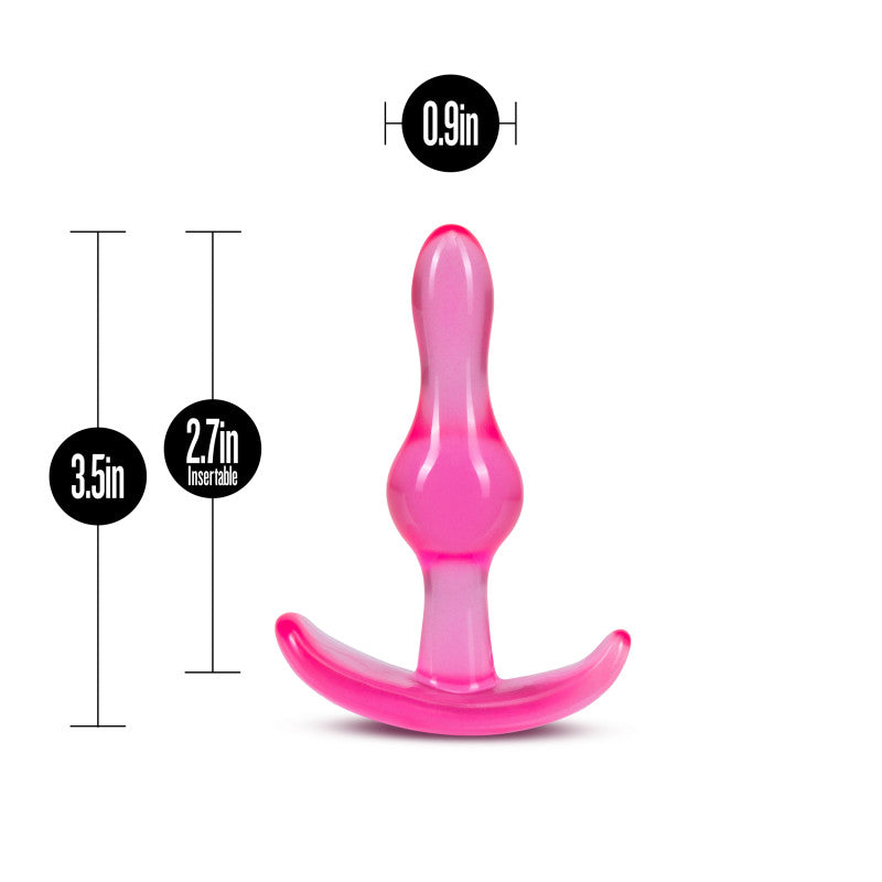 B Yours Curvy Anal butt plug - Pink 8.9 cm Butt Plug