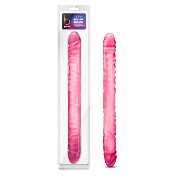 B Yours - 18'' Double Dildo - Pink 45.7 cm (18'') Double Dong