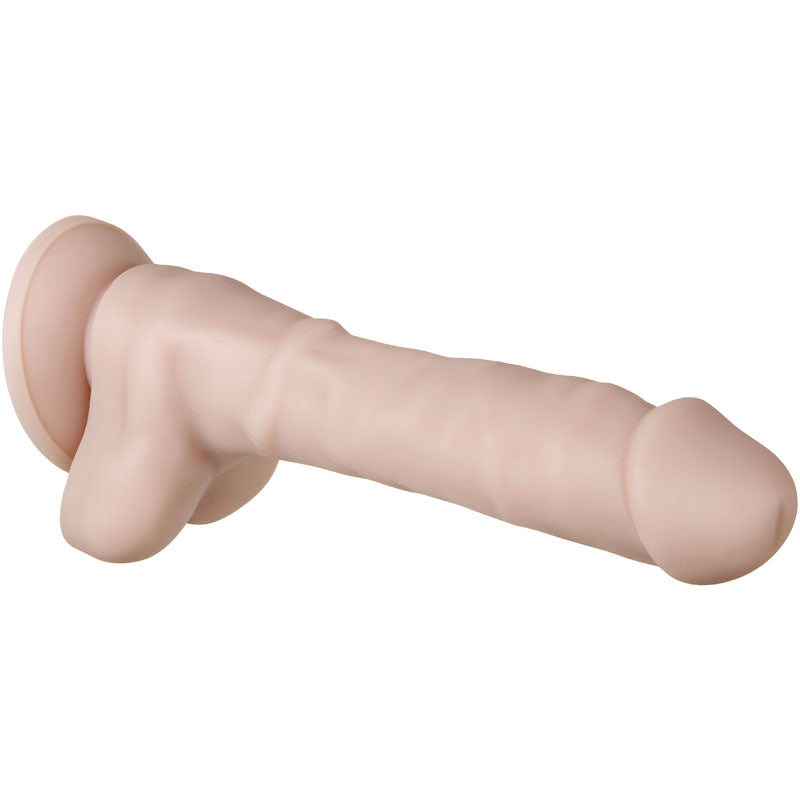 Evolved Real Supple Silicone Poseable 8.25'' - Flesh 21 cm Poseable Silicone Dong