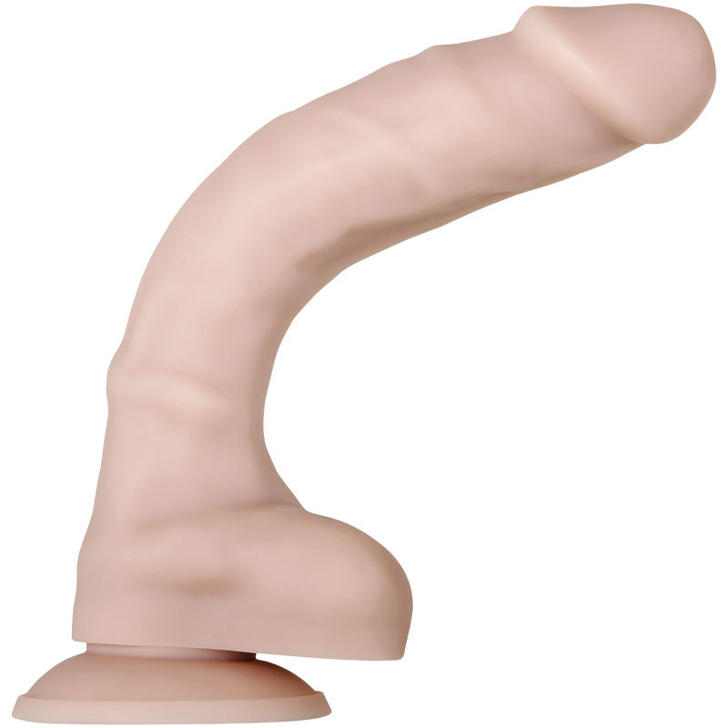 Evolved Real Supple Silicone Poseable 8.25'' - Flesh 21 cm Poseable Silicone Dong
