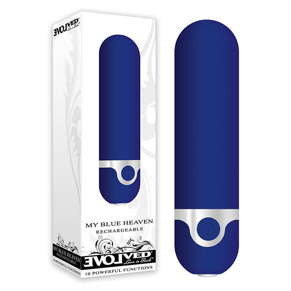 Evolved My Blue Heaven - Blue 8.8 cm (3.5'') USB Rechargeable Bullet