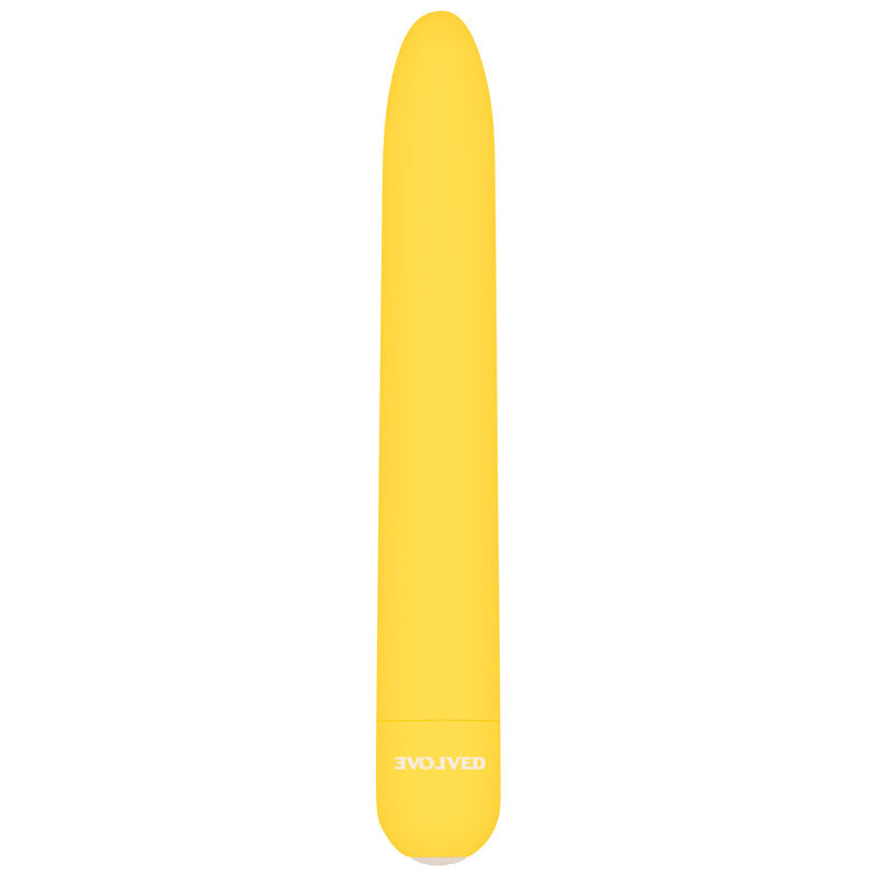 Evolved Sunny Sensations - Yellow 18.6 cm USB Rechargeable Vibrator