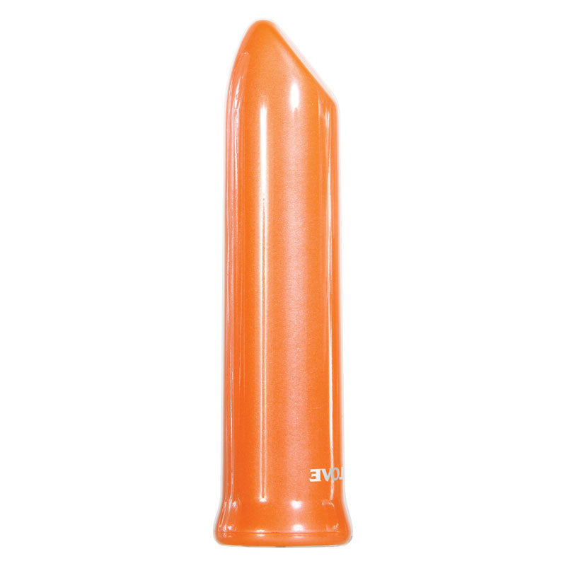 Evolved Lip Service - Orange 10 cm USB Rechargeable Lipstick Vibrator