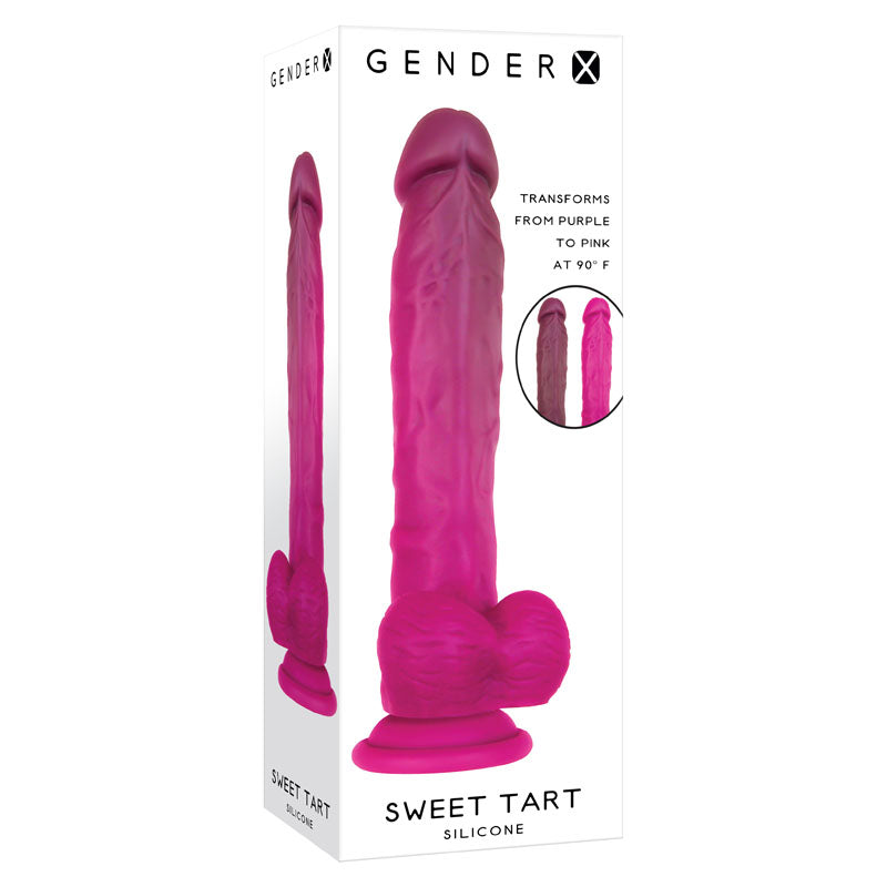 Gender X SWEET TART - Purple/Pink 21 cm Colour Changing Dong