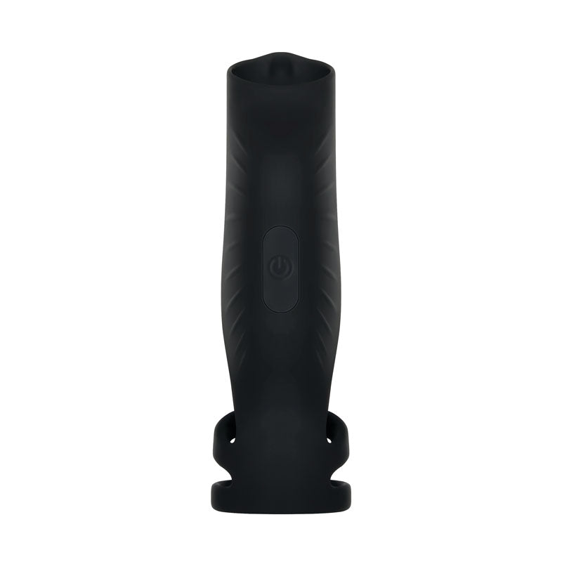 Gender X ROCKETEER - Black USB Rechargeable Vibrating Penis Sleeve