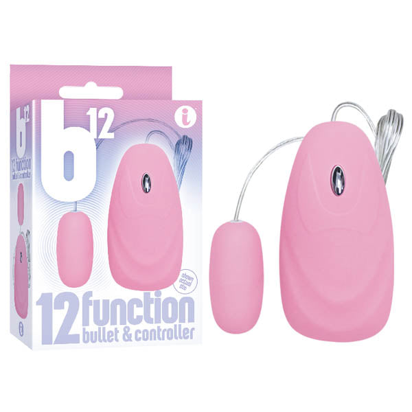 B12 - Pink 12-Function Bullet Vibe
