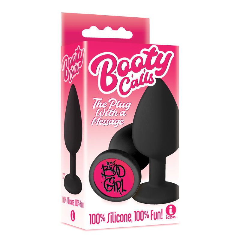 The 9's Booty Calls - Bad Girl - Black ''Bad Girl'' Base Butt Plug