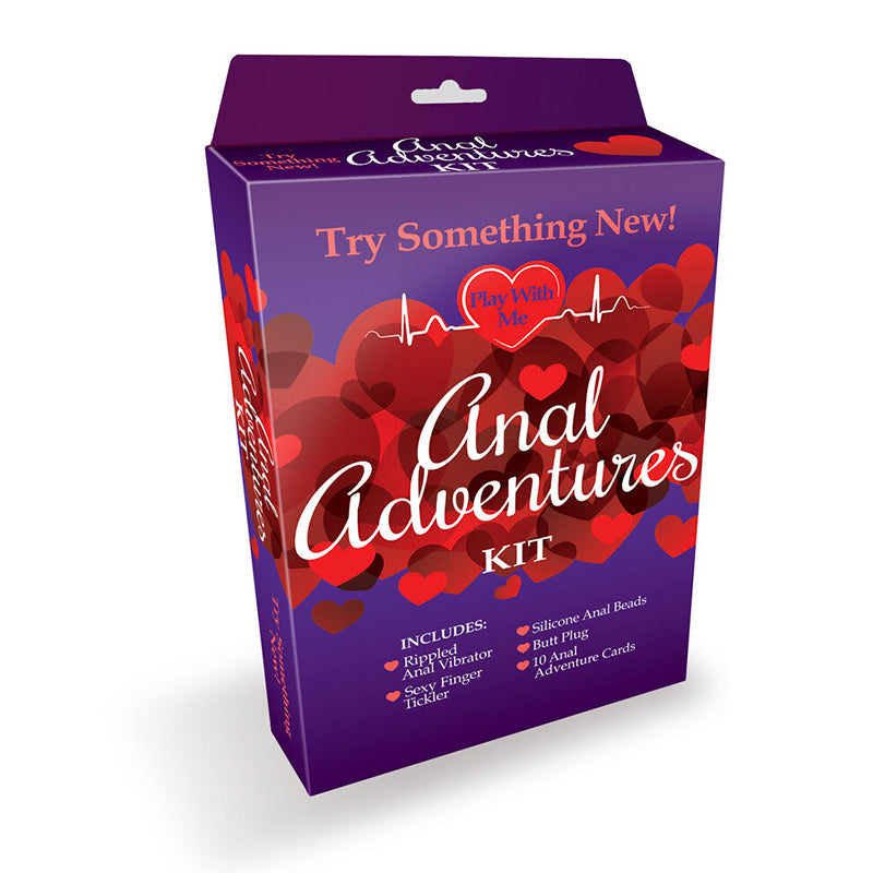 Play With Me Anal Adventures Kit - 6 Piece Set