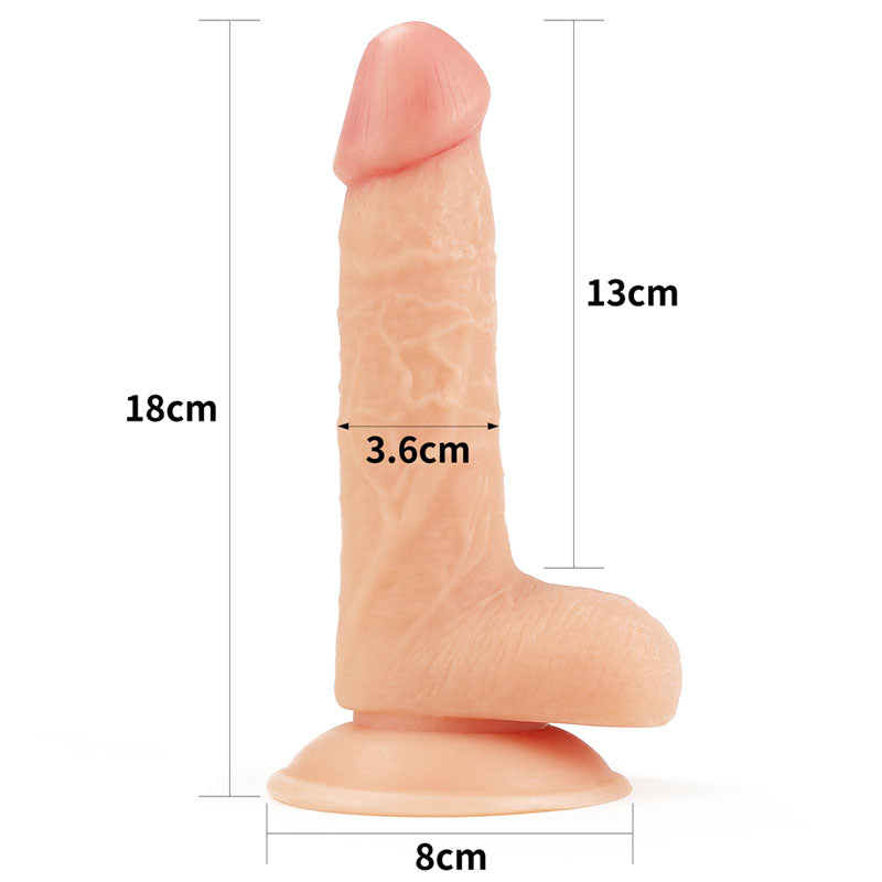 The Ultra Soft Dude - Flesh 17.8 cm (7'') Dong