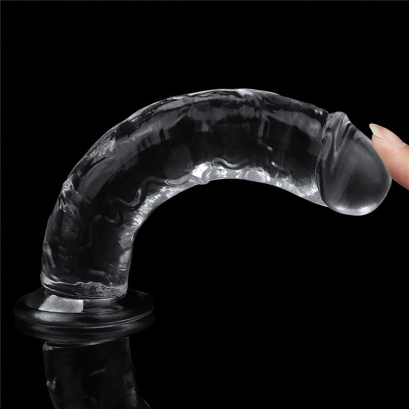 Lovetoy Flawless Clear Dildo 7'' - Clear 17.8 cm Dong