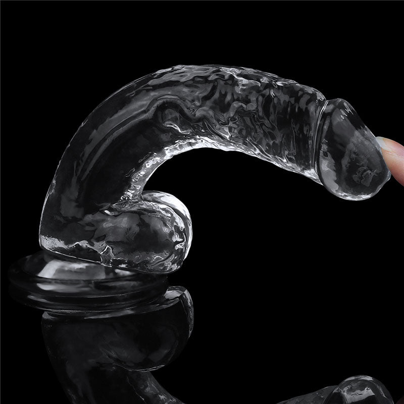 Lovetoy Flawless Clear Dildo 7.5'' - Clear 19 cm Dong