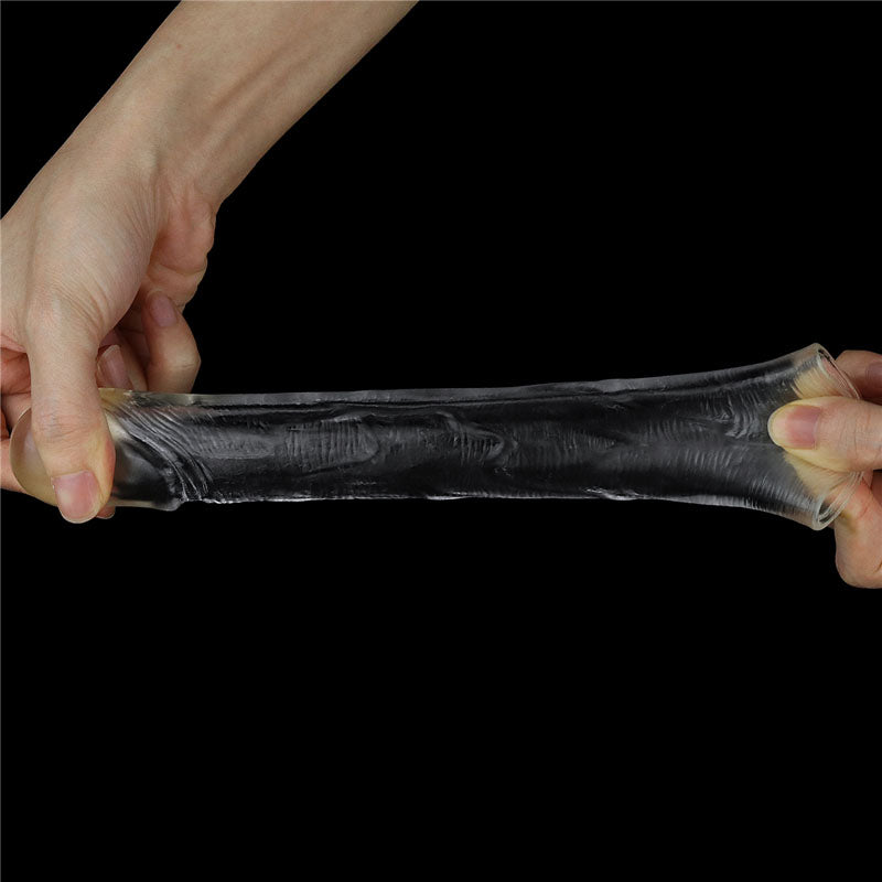 Flawless Clear Penis Sleeve 1'' - Clear 2.5 cm Penis Extender Sleeve