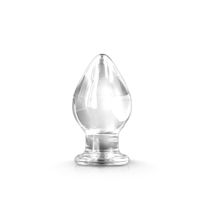 Renegade Glass Knight - Clear Glass 13.2 cm Butt Plug