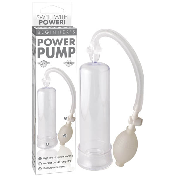 Beginner's Power Pump - Clear Penis Pump