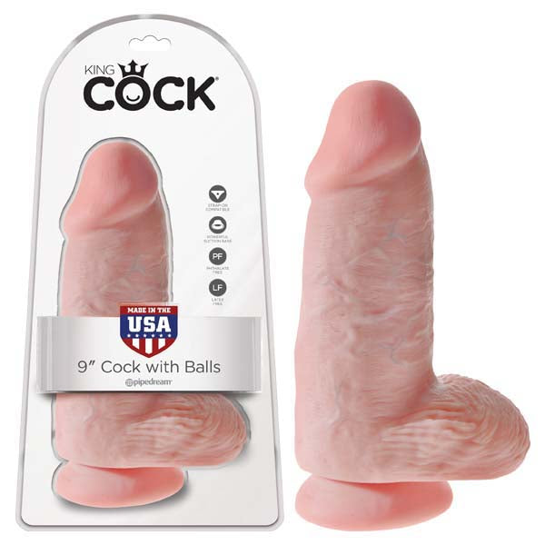 Pipedream King Cock Chubby - Flesh 22.9 cm (9'') Dong