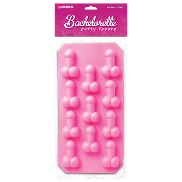 Bachelorette Party Favors Silicone Penis Ice Tray - Pink Silicone Ice Tray