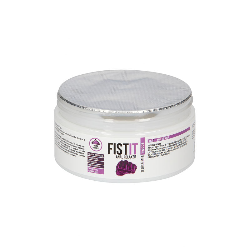 PHARMQUESTS Fist-It Anal Relaxer - 300ml - Water Based Relaxing Lubricant - 300 ml Tub