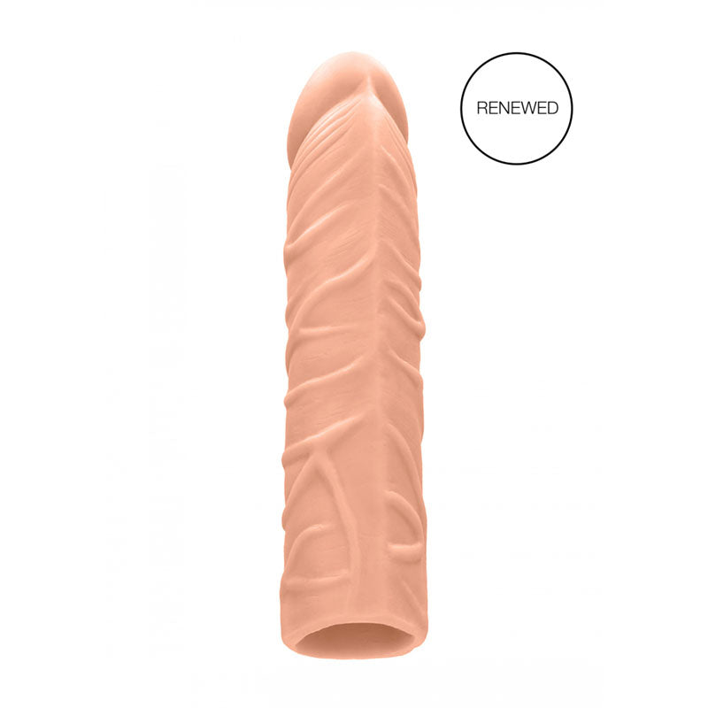 REALROCK 7'' Penis Extender - Flesh 17.8 cm Penis Extension Sleeve
