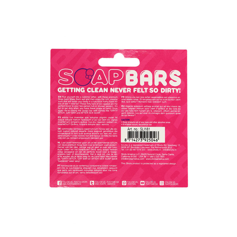 S-LINE Soap Bar - Gay Bar - Pink Novelty Soap