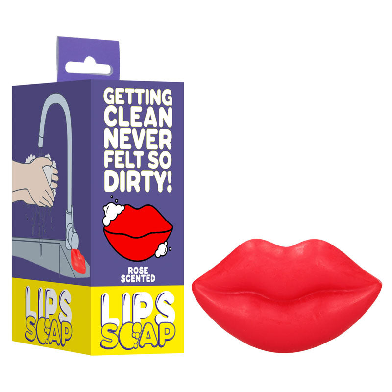 S-LINE Kiss Soap - Rose Scented Novelty Soap