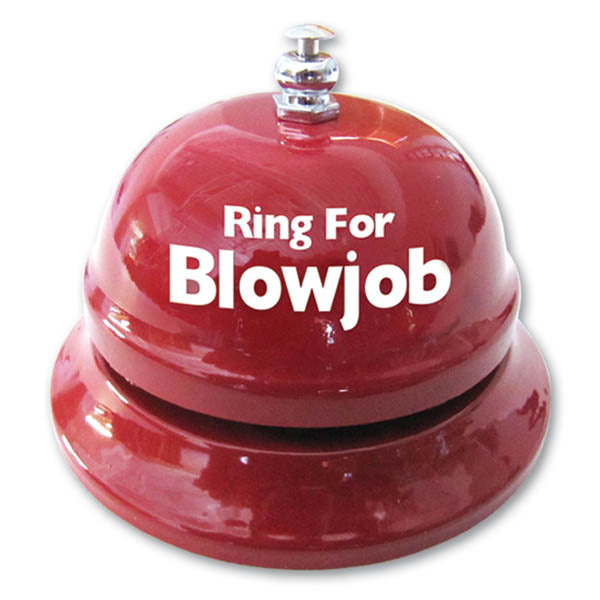 Ring For Blowjob Table Bell - Novelty Bell