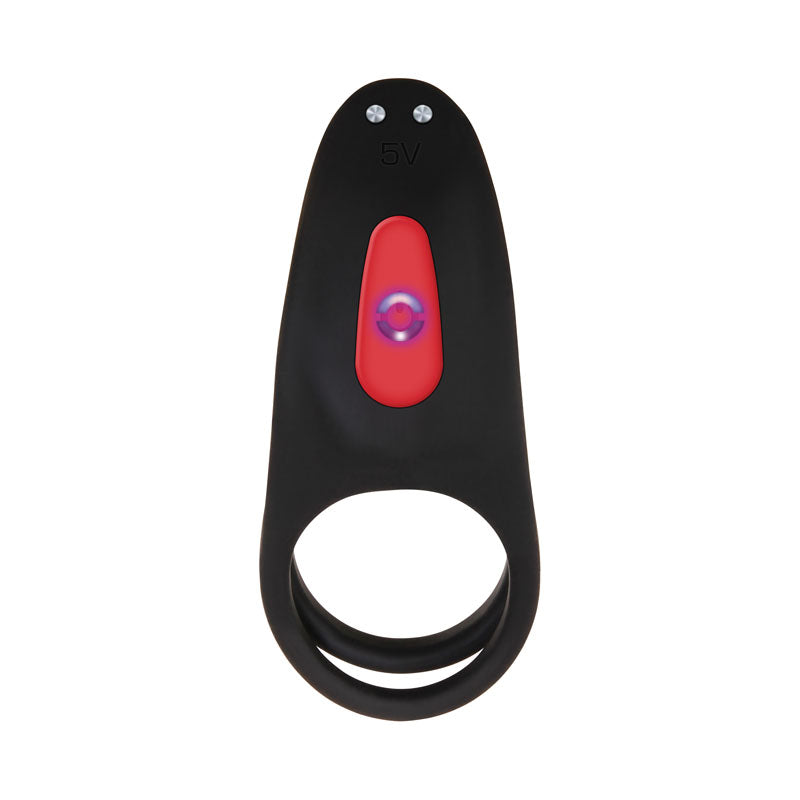 Zero Tolerance Vibrating Girth Enhancer , Rechargeable Penis Sleeve Remote - Black