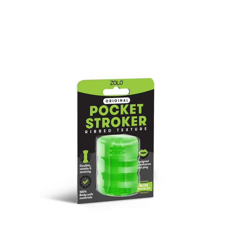 Zolo Original Pocket Stroker - Green Mini Stroker